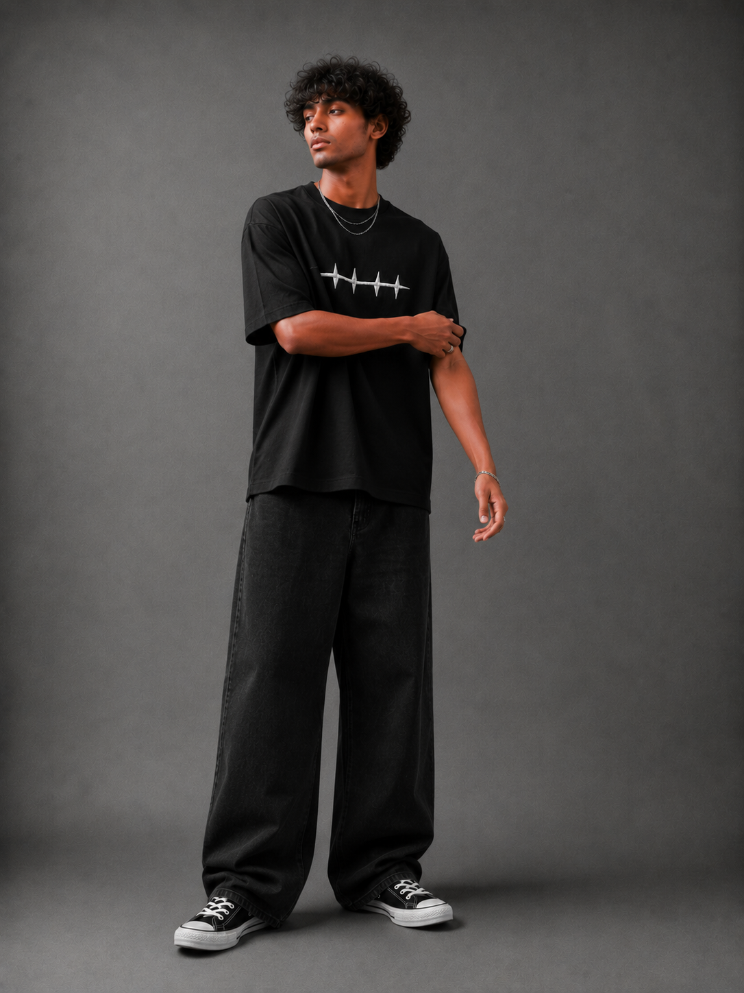 NEWTRAL X JJK GETO SITICH OVERSIZED TEE - UNISEX