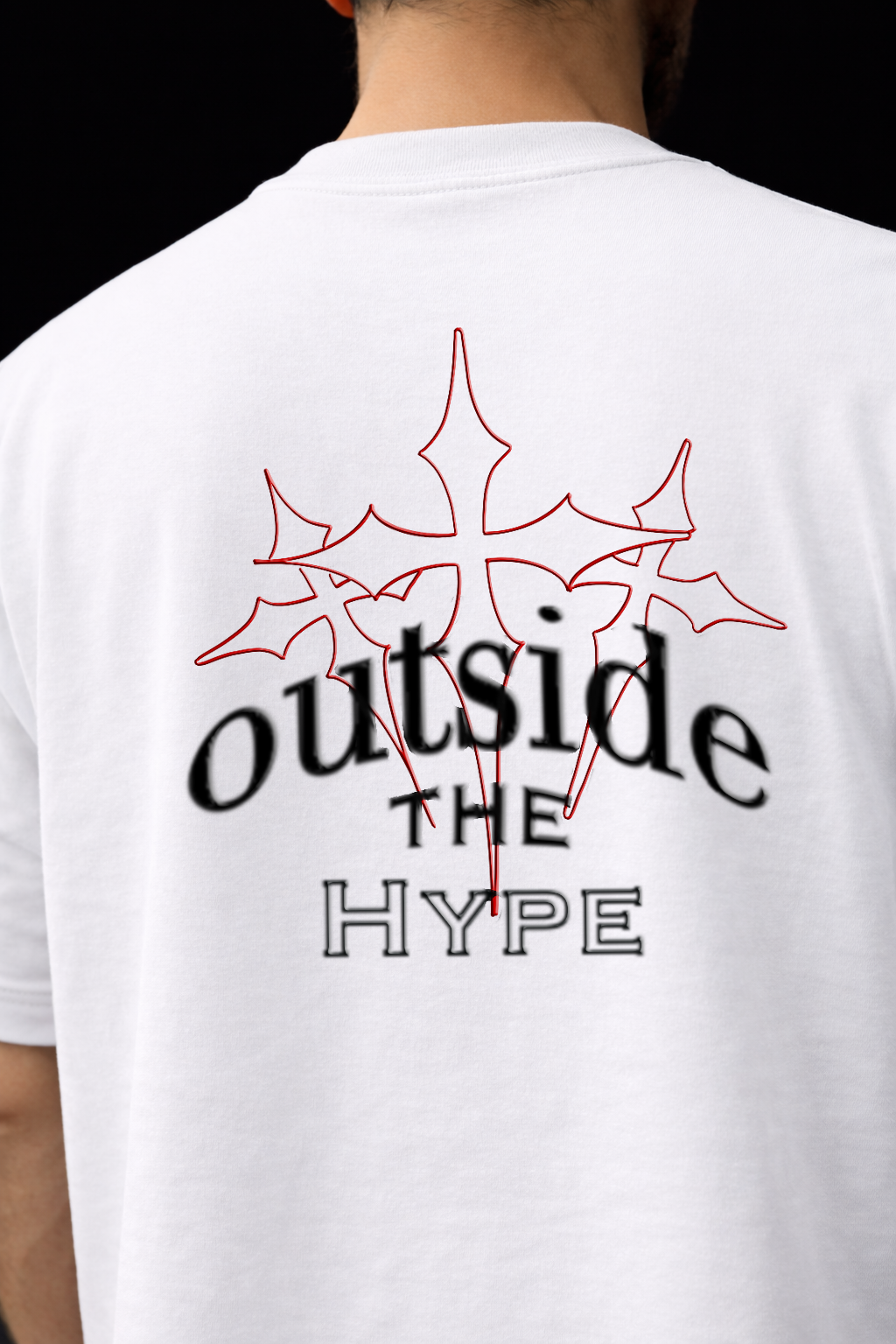 oversized tee- White