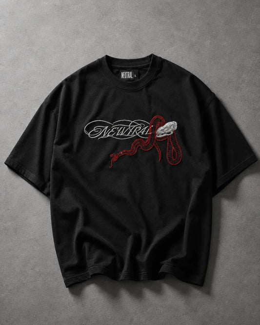 NEWTRAL SNAKE OVERSIZED TEE - UNISEX