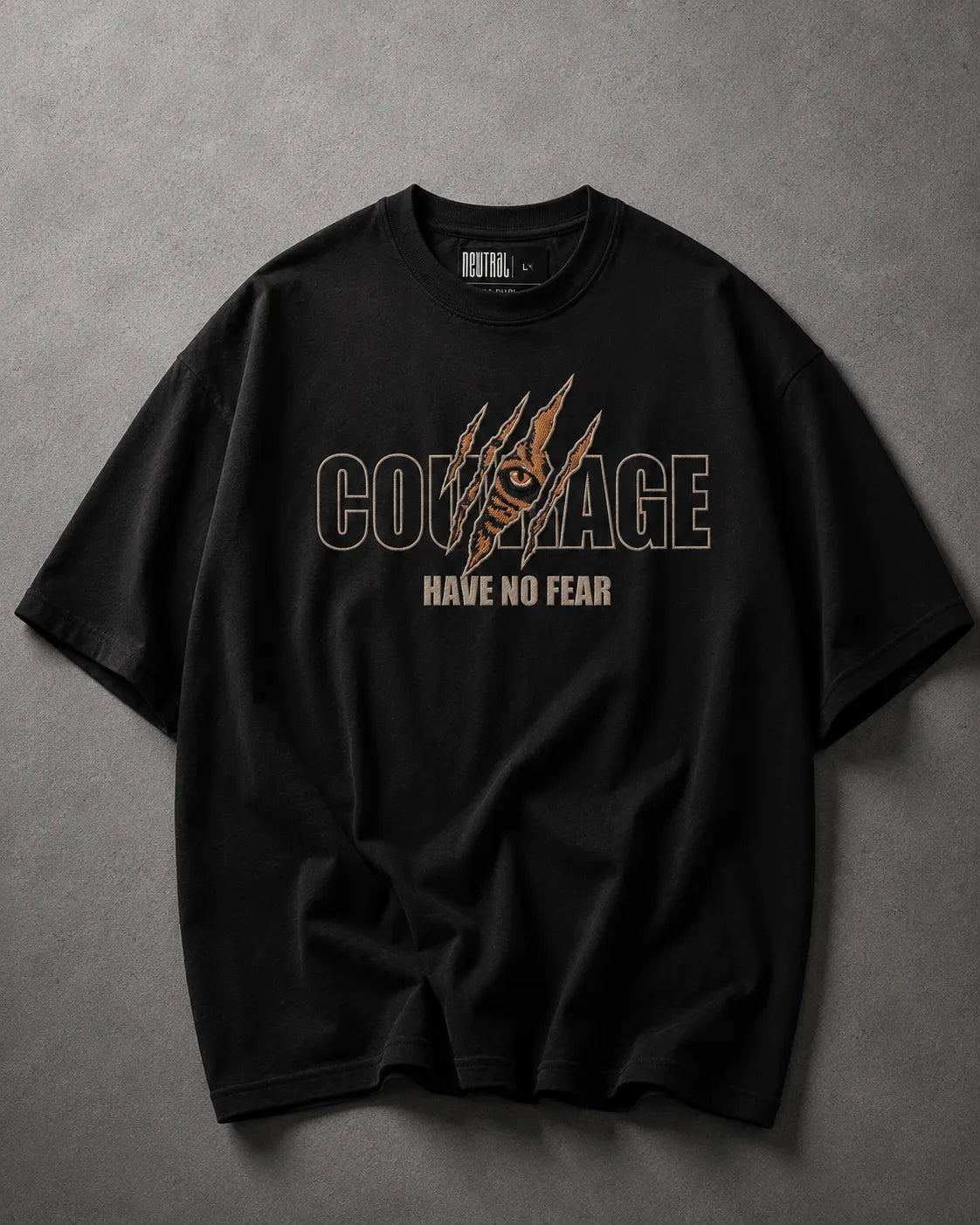 COURAGE OVERSIZED TEE - UNISEX