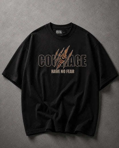 COURAGE OVERSIZED TEE - UNISEX