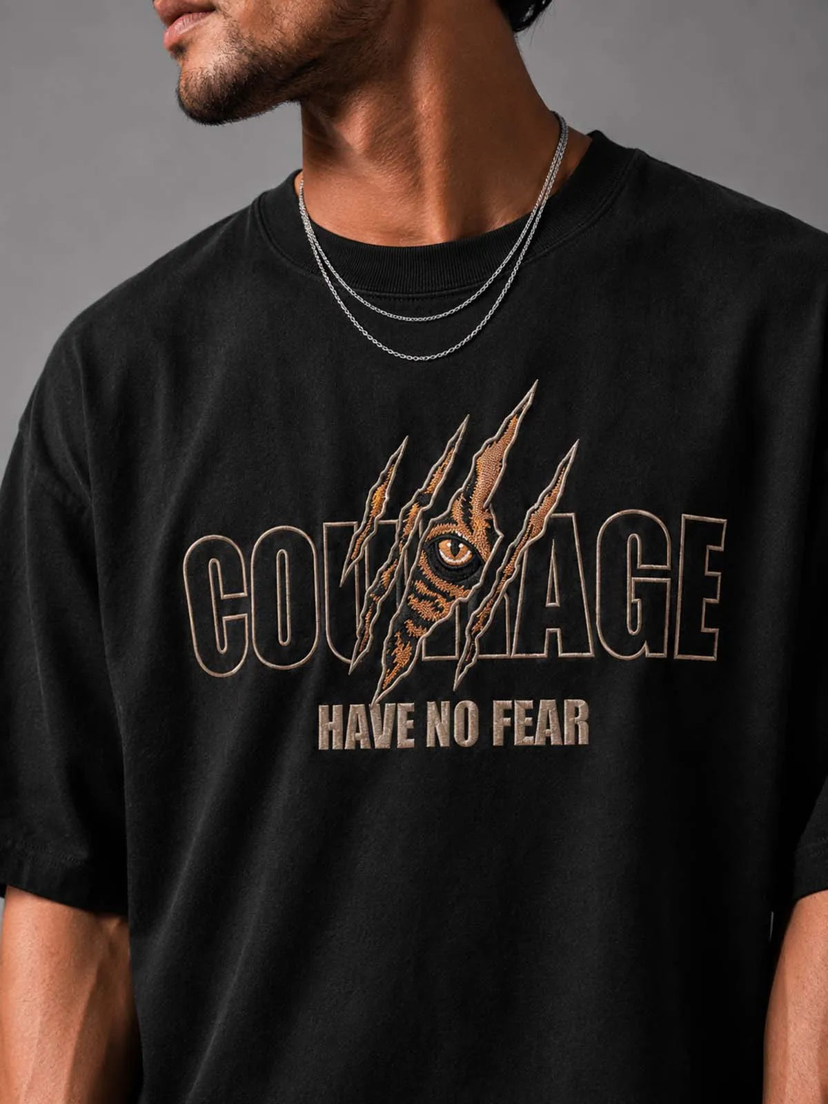 COURAGE OVERSIZED TEE - UNISEX