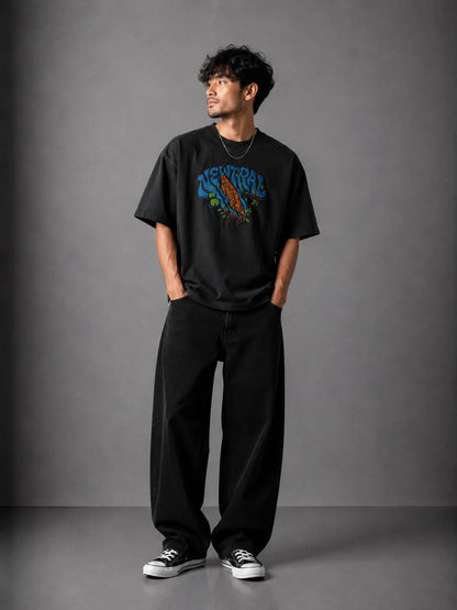 NEWTRAL TIGER OVERSIZED TEE - UNISEX