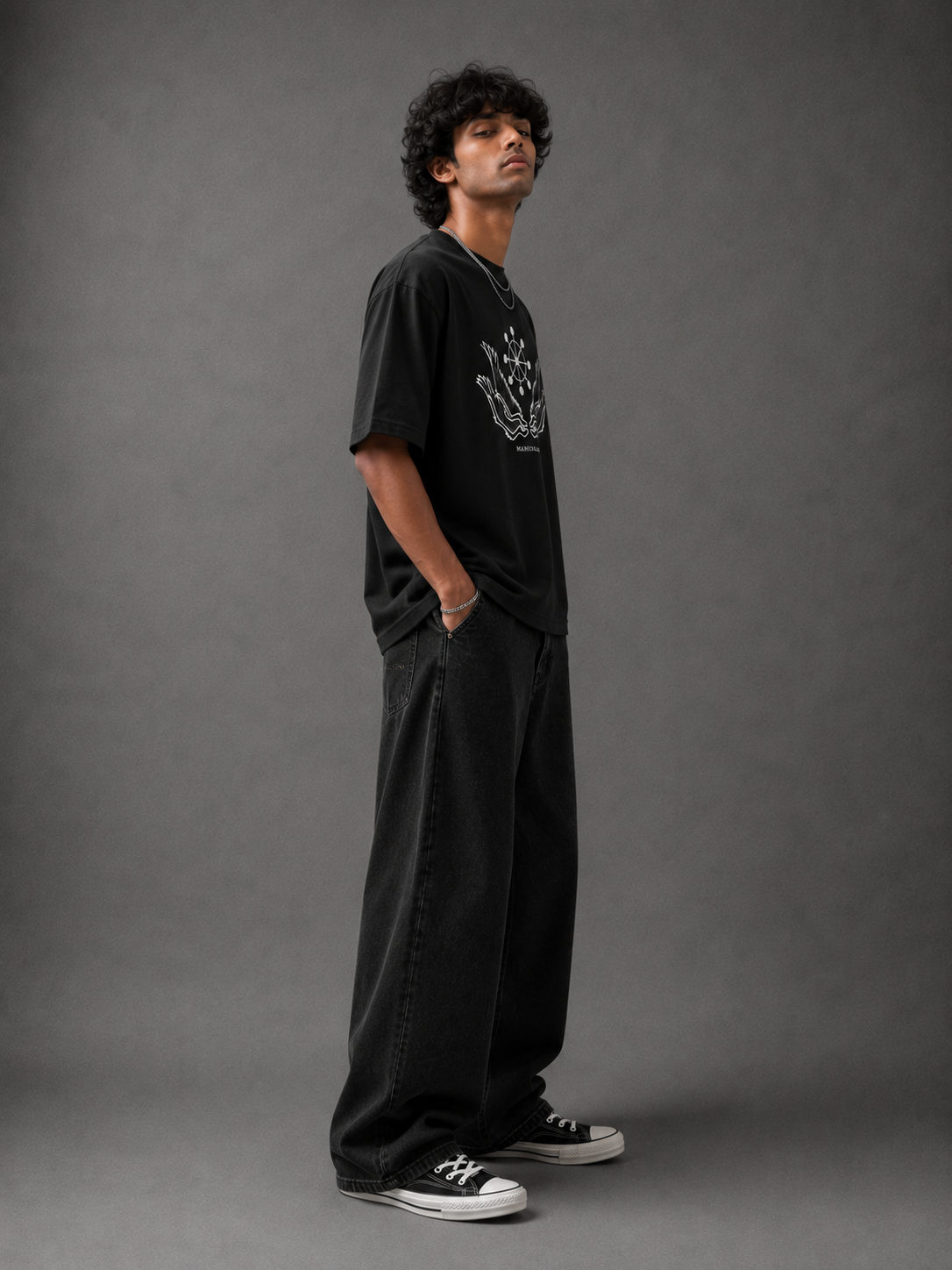 NEWTRAL X JJK TOJI GEAR OVERSIZED TEE - UNISEX