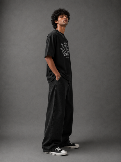 NEWTRAL X JJK TOJI GEAR OVERSIZED TEE - UNISEX