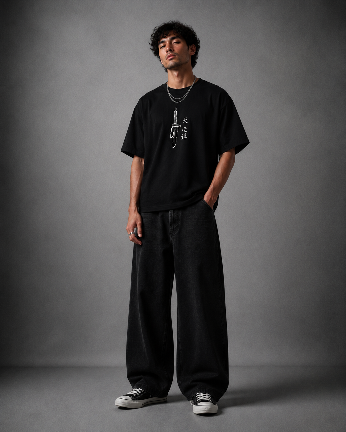 NEWTRAL X JJK TOJI GEAR OVERSIZED TEE - UNISEX