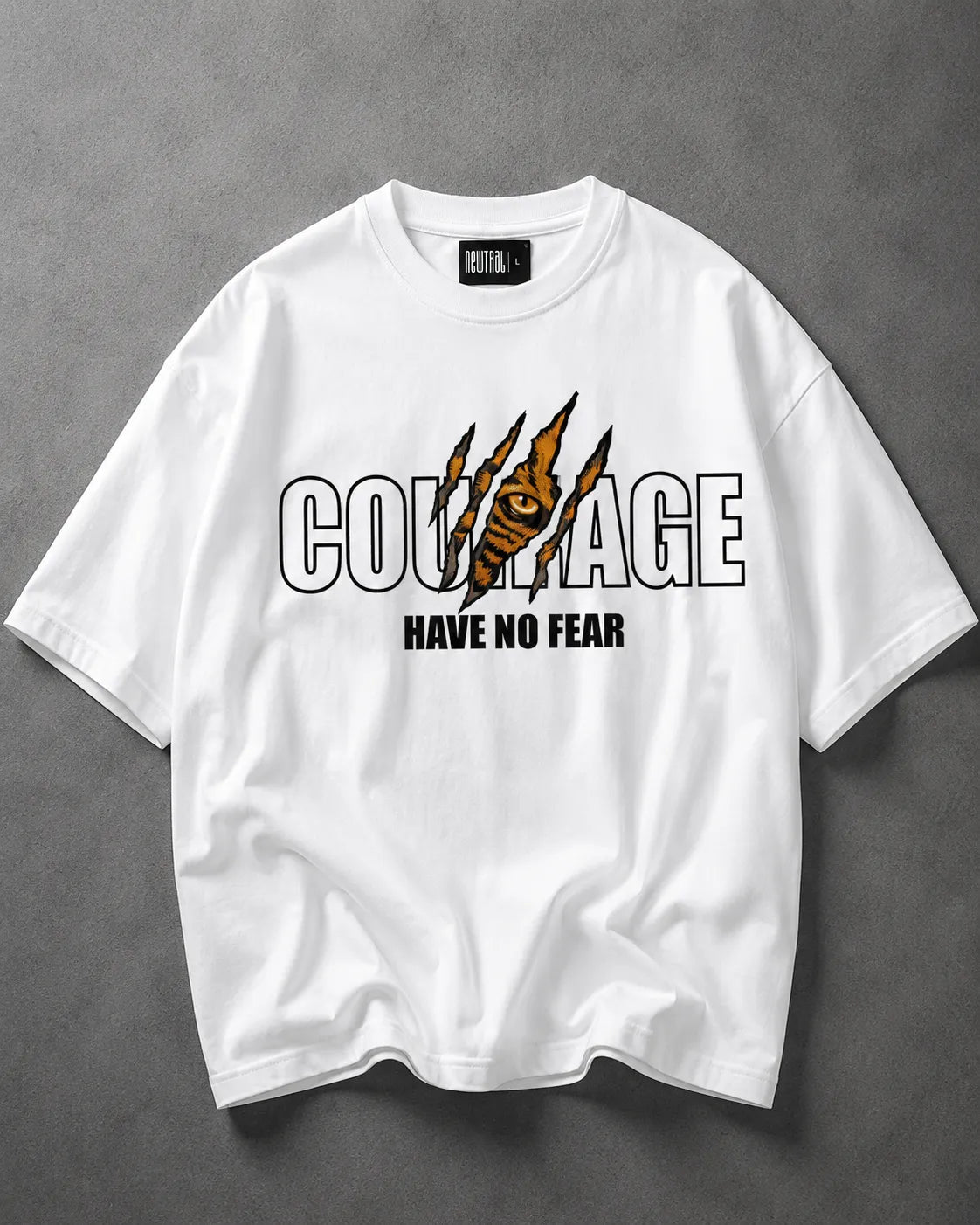 COURAGE OVERSIZED TEE - UNISEX
