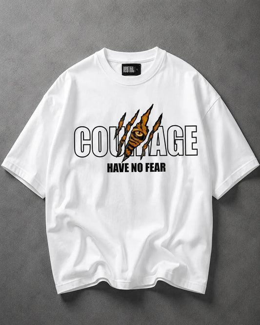 COURAGE OVERSIZED TEE - UNISEX
