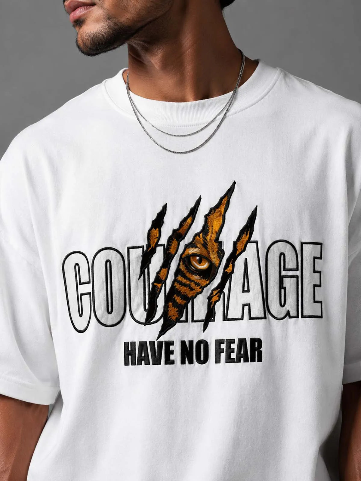 COURAGE OVERSIZED TEE - UNISEX