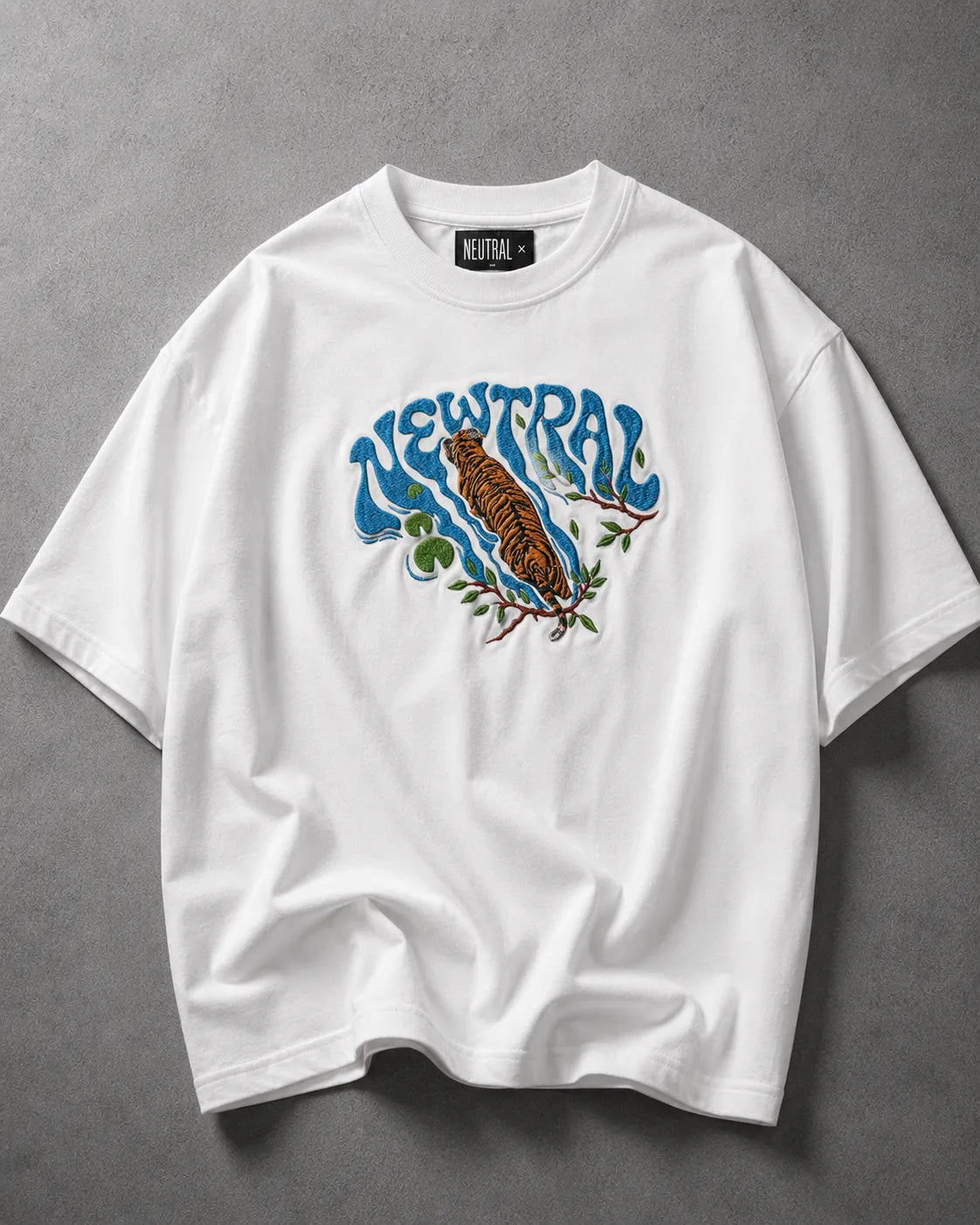 NEWTRAL TIGER OVERSIZED TEE - UNISEX