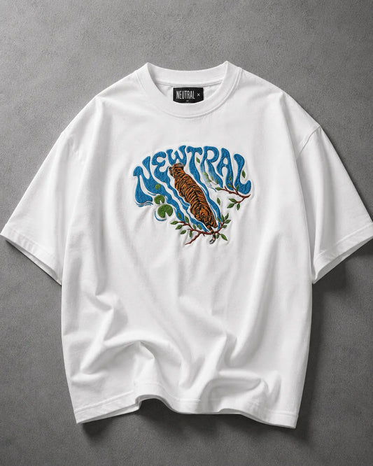NEWTRAL TIGER OVERSIZED TEE - UNISEX