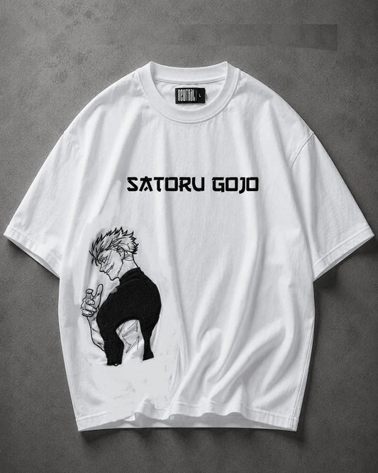 NEWTRAL X JJK GOJO OVERSIZED TEE - UNISEX