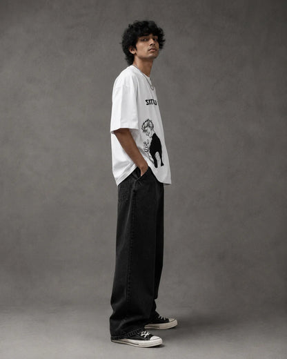 NEWTRAL X JJK GOJO OVERSIZED TEE - UNISEX