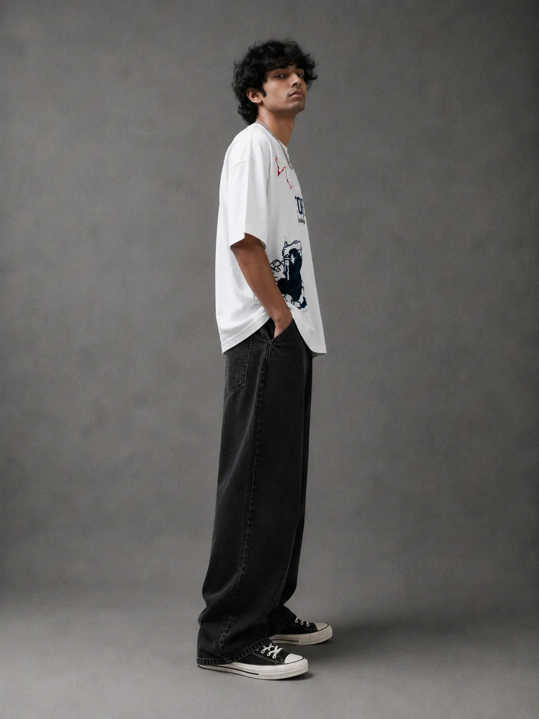 NEWTRAL X JJK TOJI OVERSIZED TEE - UNISEX