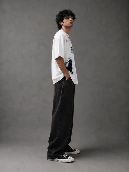 NEWTRAL X JJK TOJI OVERSIZED TEE - UNISEX