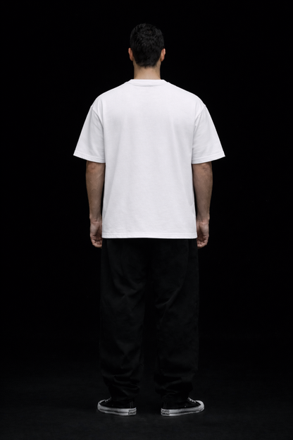 oversized tee- White
