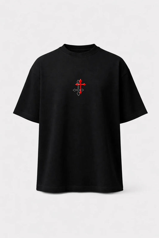 oversized tee - Black