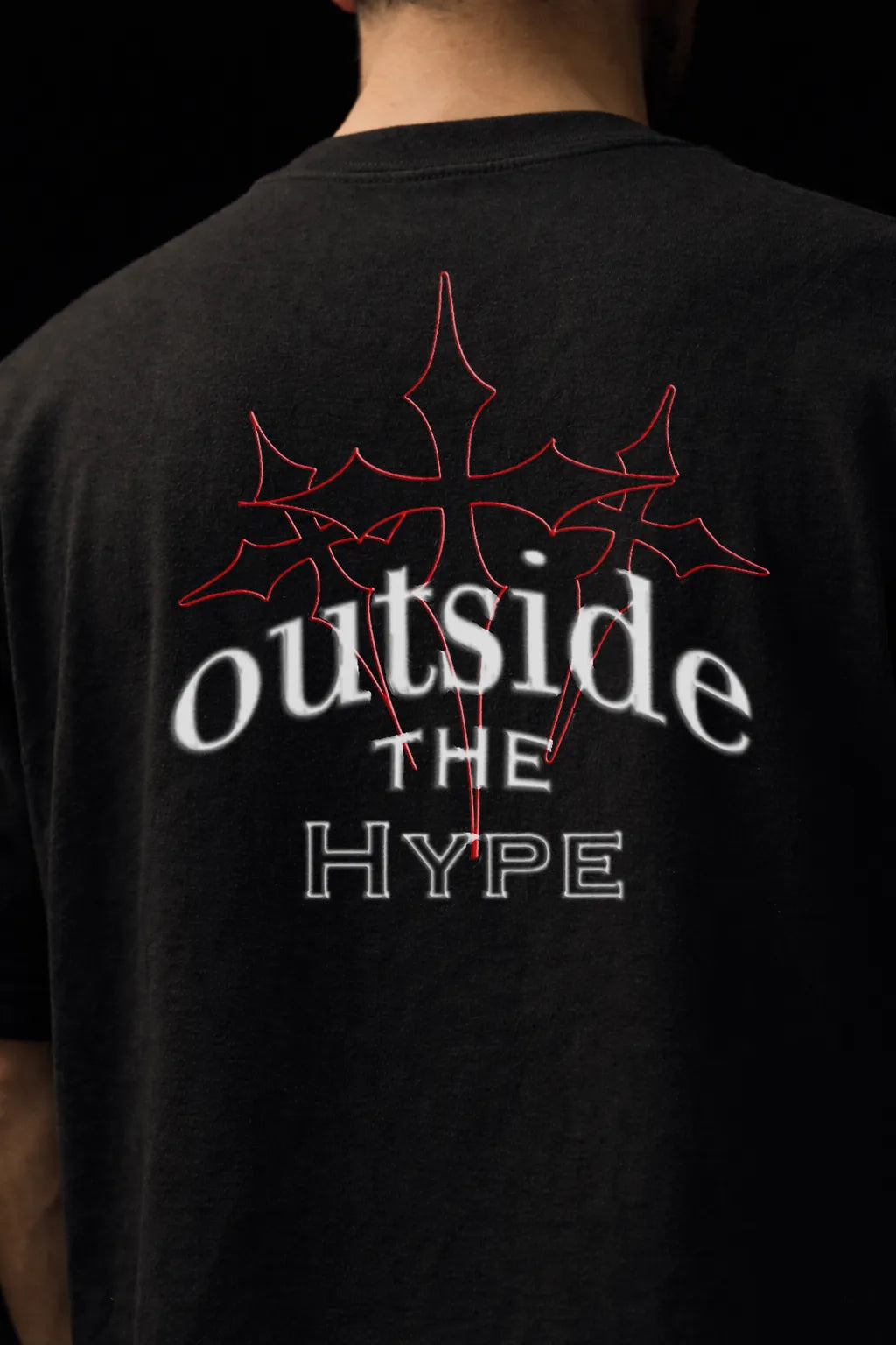 oversized tee - Black