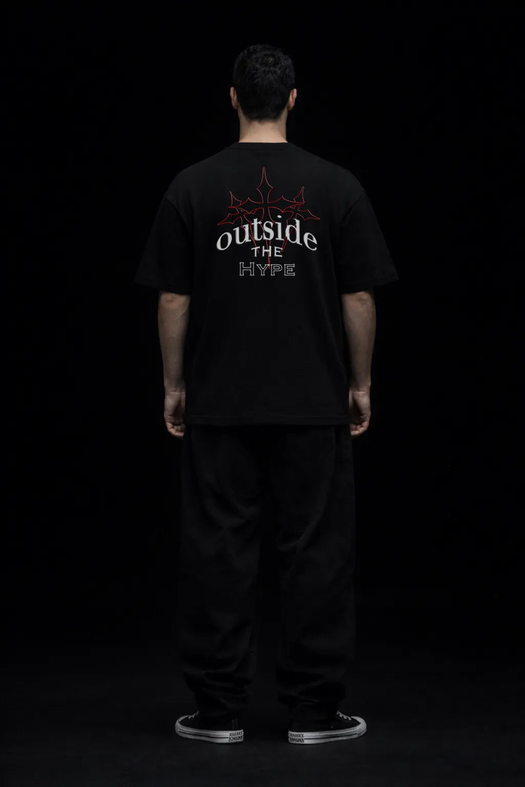 oversized tee - Black