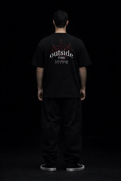oversized tee - Black
