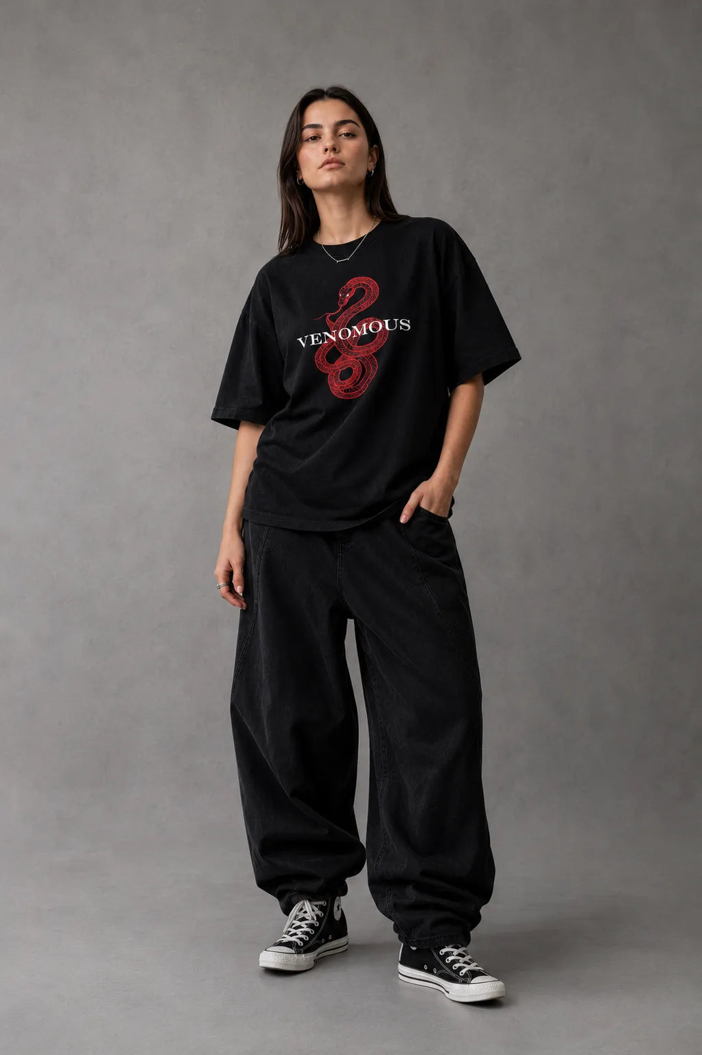 VENOMOUS OVERSIZED TEE - UNISEX