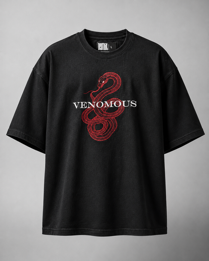 oversized tee - Black