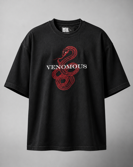 oversized tee - Black