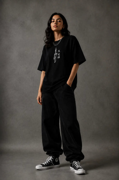NEWTRAL X JJK TOJI GEAR OVERSIZED TEE - UNISEX