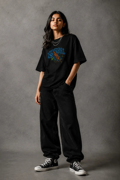NEWTRAL TIGER OVERSIZED TEE - UNISEX