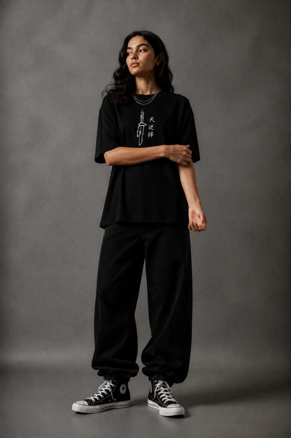 NEWTRAL X JJK TOJI GEAR OVERSIZED TEE - UNISEX