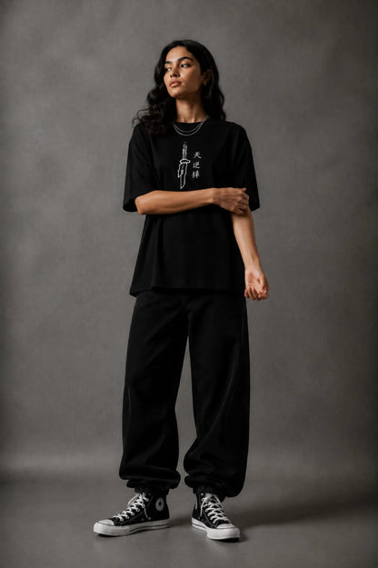 NEWTRAL X JJK TOJI GEAR OVERSIZED TEE - UNISEX