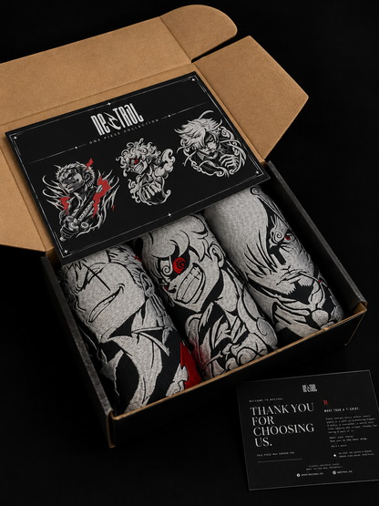 One piece - Monster trio pack - Grey