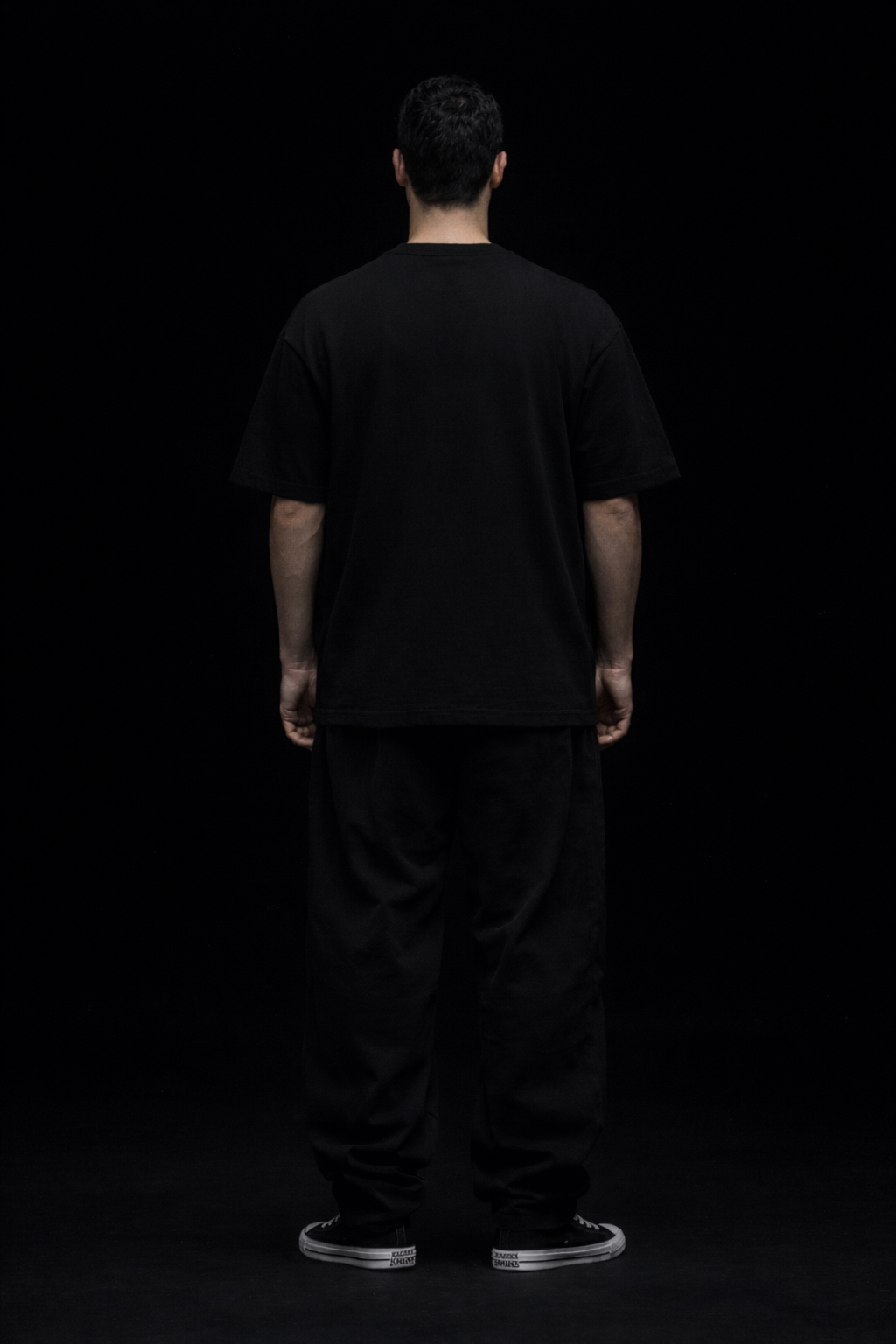 oversized tee- Black