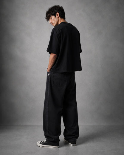 oversized tee - Black