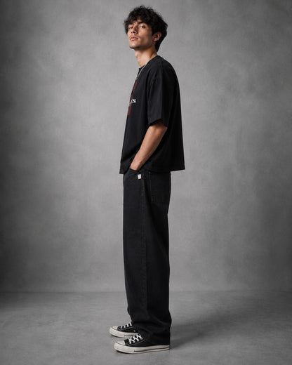 oversized tee - Black