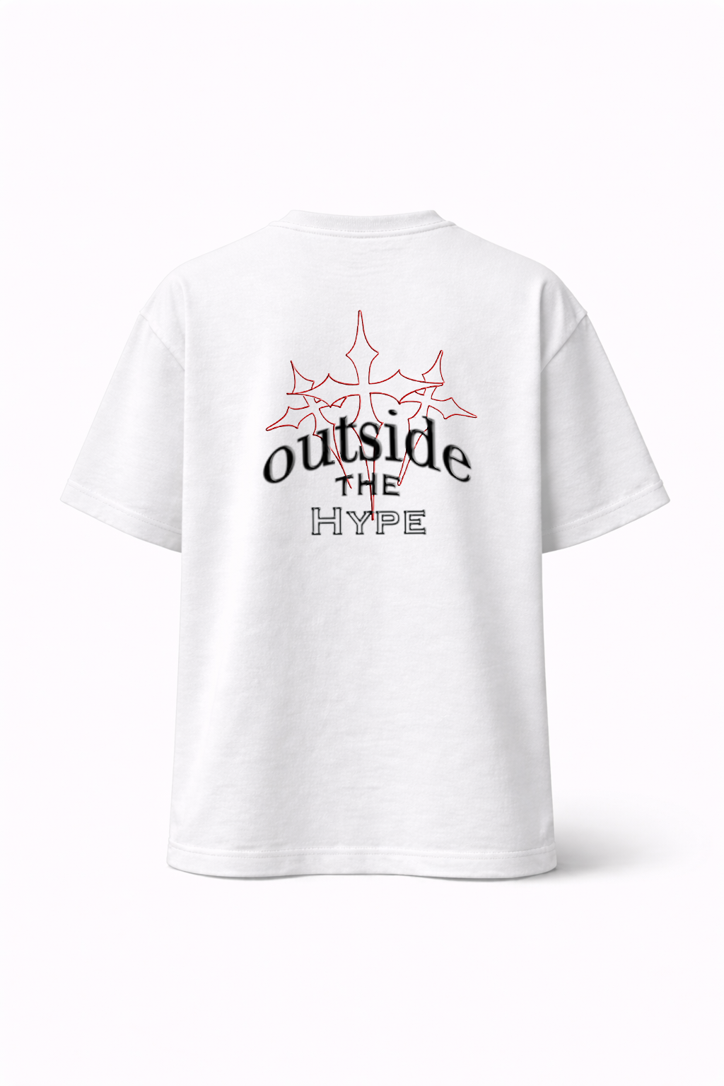 oversized tee- White