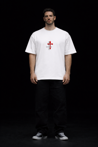 oversized tee- White