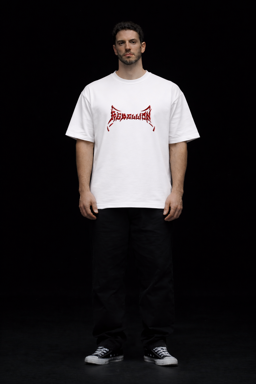 oversized tee- White